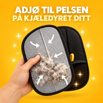 Gjenbrukbar hårfjerner for kjæledyr